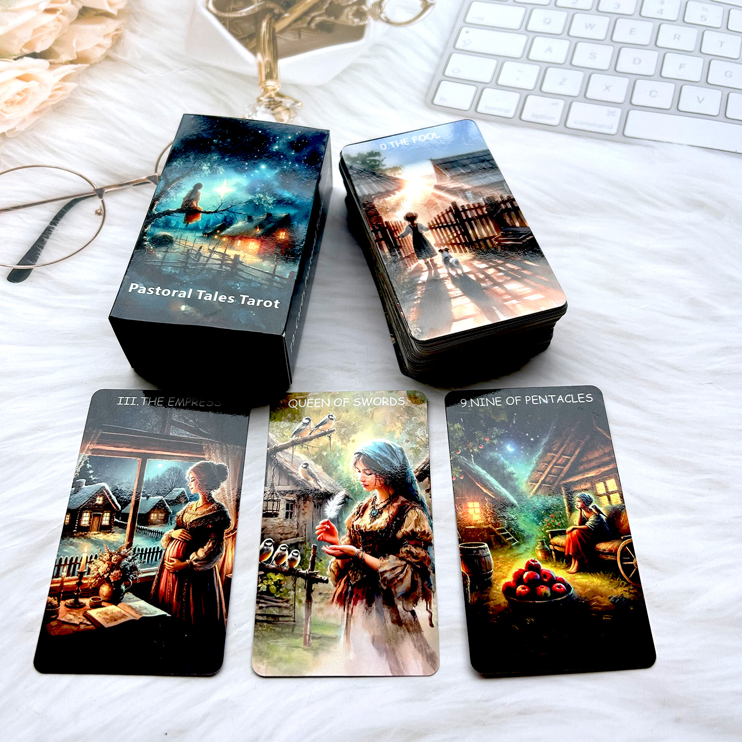 Board Game Dixit - 78PCS 70*120mm Tarot English PDF Guide