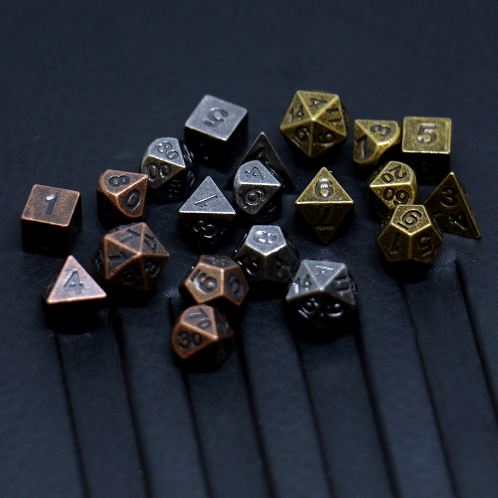 Board Game Pandemic - 7pcs Set Metal Mini Archaized Board