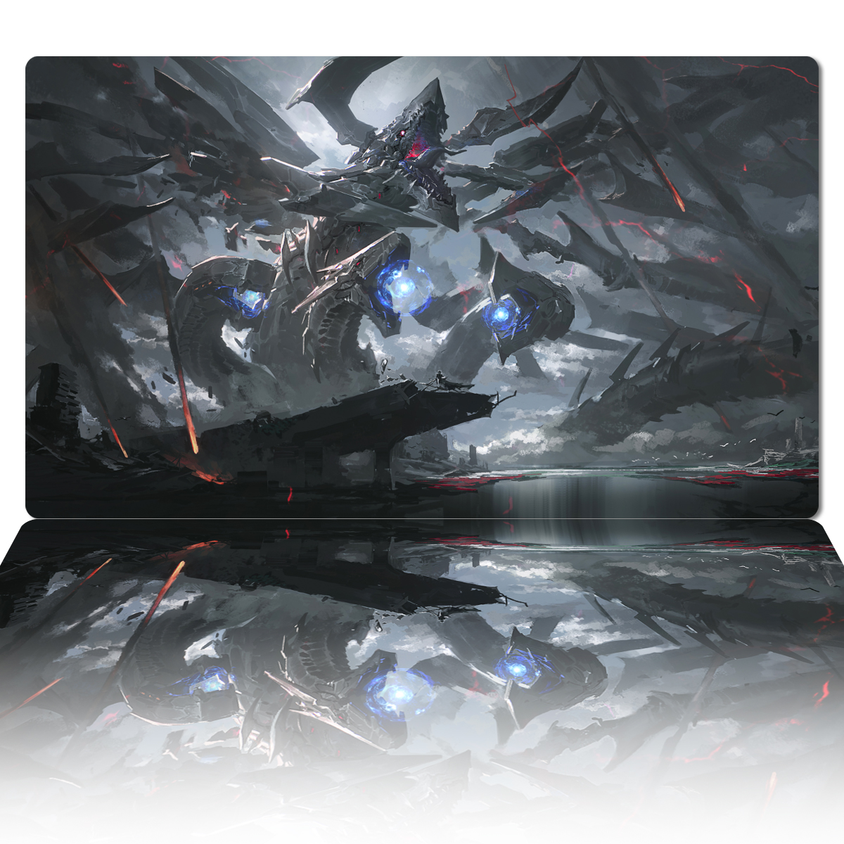 Board Game Zone - YuGiOh Cyberdark End Dragon Playmat TCG