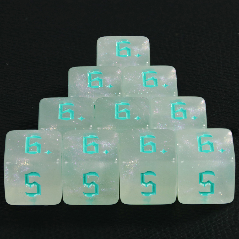 Polyhedral D6 Dice Set 10PCS T - Board Game Pandemic avaliação e preço