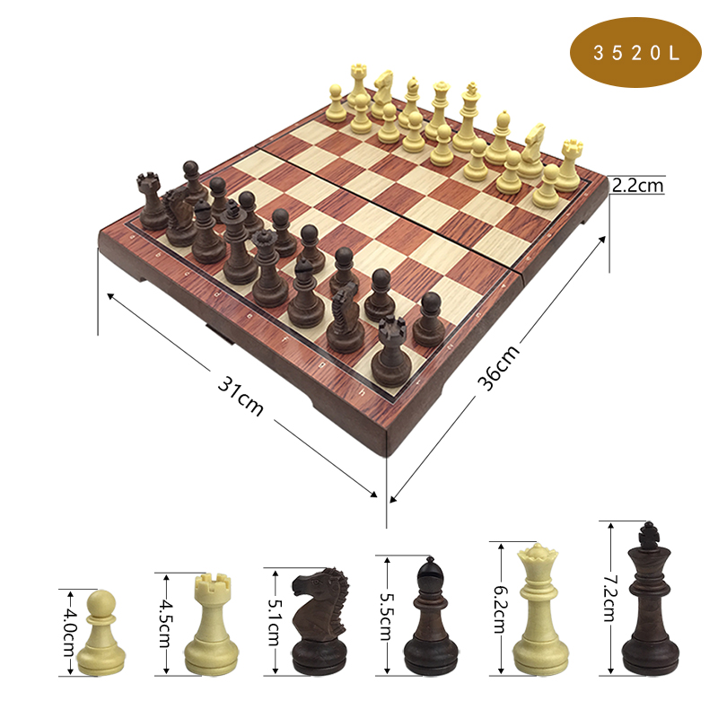High-grade Chess Plastic Folde - Board Game Yearbook avaliação e preço
