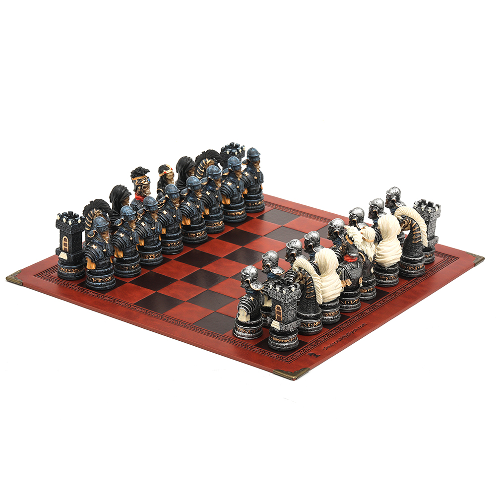 Horror Theme Chess Resin Mater - Yearbook Board Game Theme avaliação e preço