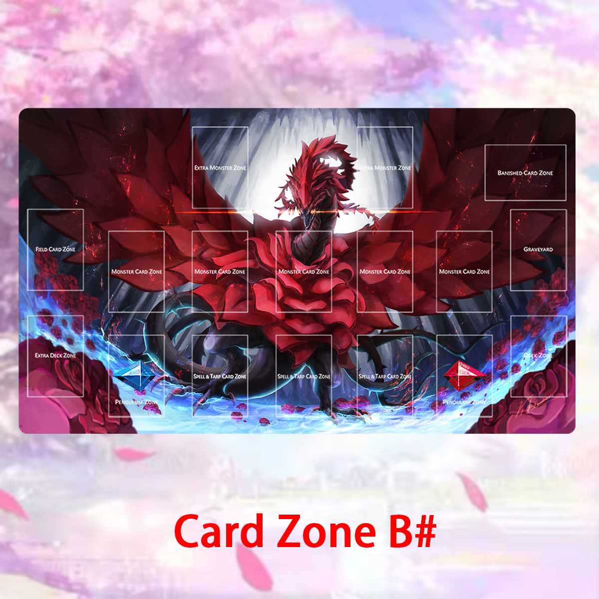 YuGiOh Black Rose Dragon Mat T - Board Game Zone avaliação e preço