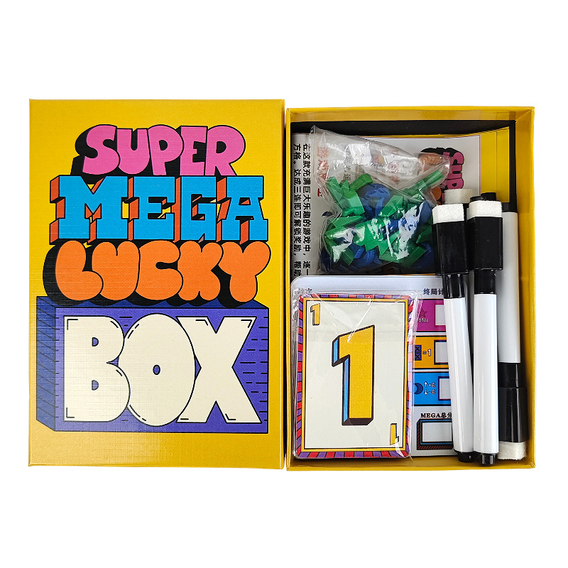 Super Mega Lucky Box Board Gam - Board Game Box avaliação e preço