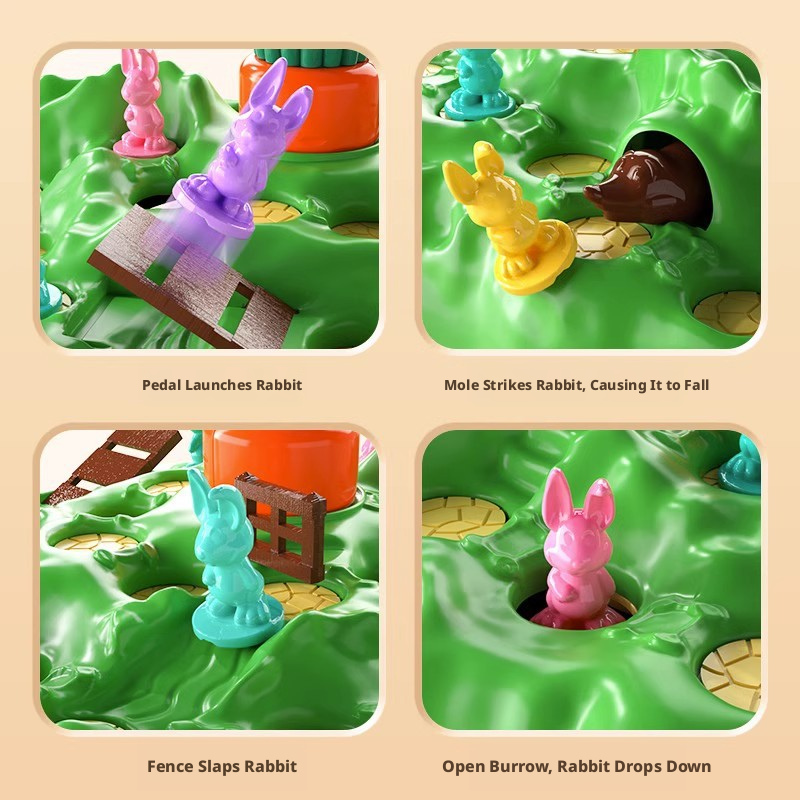 Hot Sale Fun Toy Rabbit Trap U - Board Game List avaliação e preço