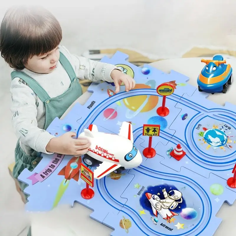 Children's Educational Puzzle  - Board Game Race Track avaliação e preço