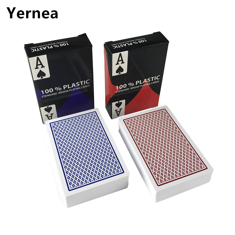 2 PCS/Lot Baccarat Texas Hold' - Board Game Yearbook avaliação e preço