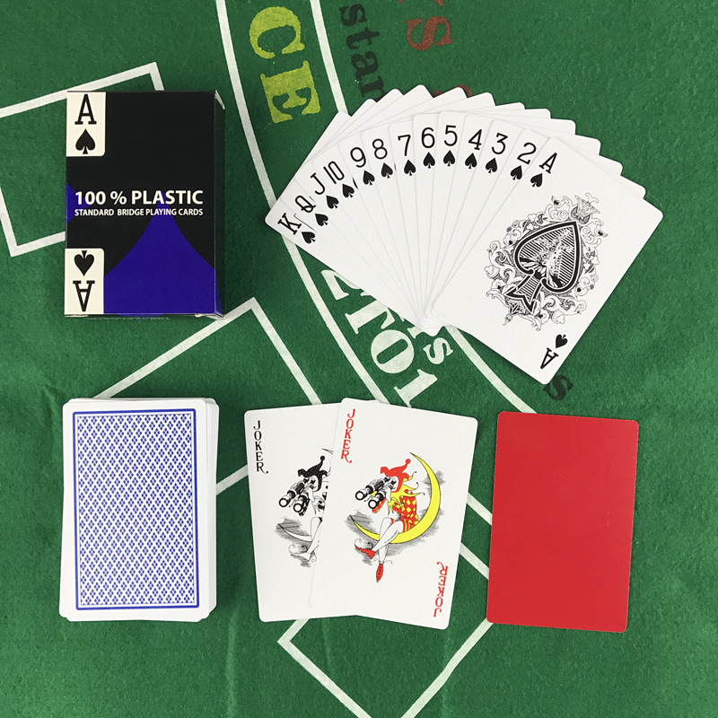 2 PCS/Lot Baccarat Texas Hold' - Board Game Yearbook avaliação e preço