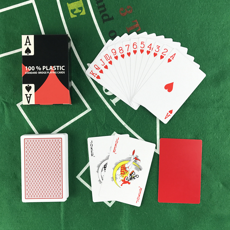 2 PCS/Lot Baccarat Texas Hold' - Board Game Yearbook avaliação e preço