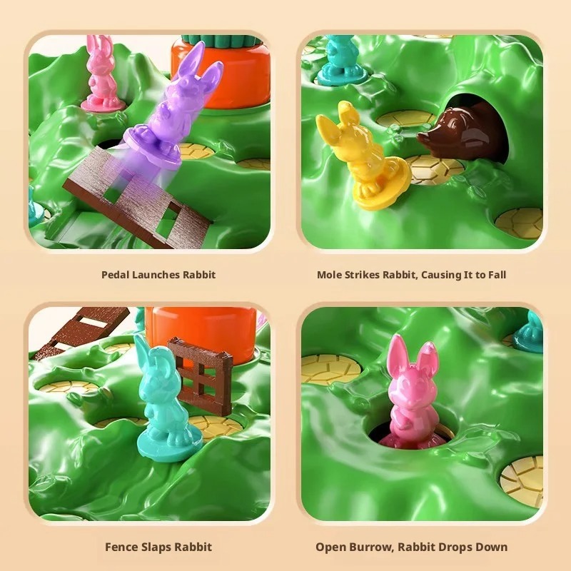 Hot Sale Fun Toy Rabbit Trap U - Board Game List avaliação e preço