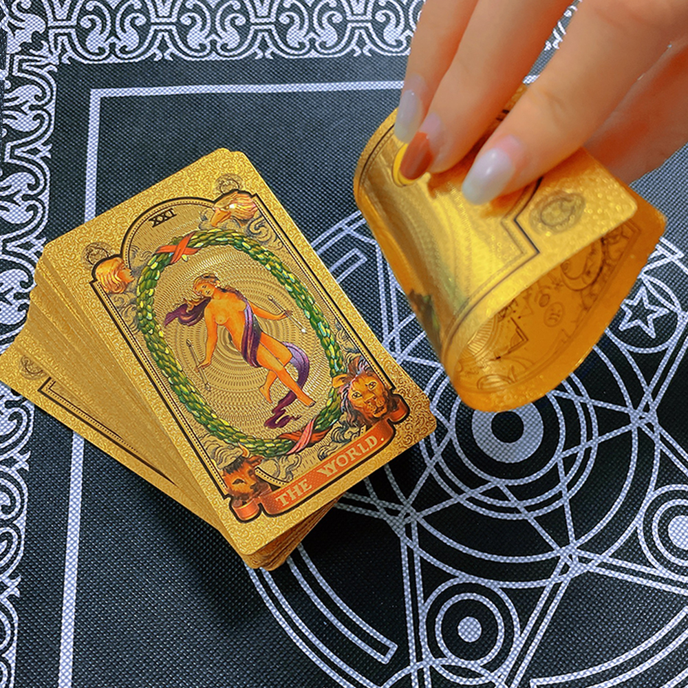 Gold Foil Tarot Card for Divin - Board Game Dixit avaliação e preço