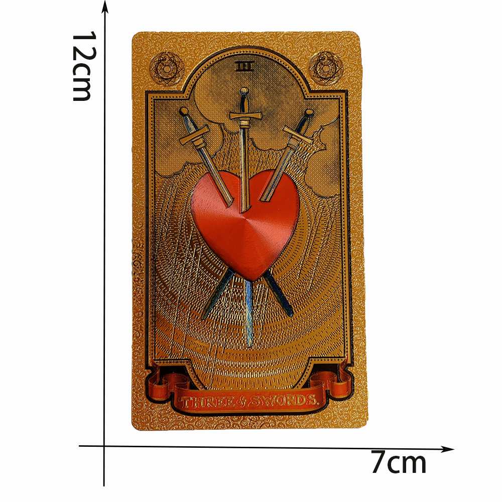 Gold Foil Tarot Card for Divin - Board Game Dixit avaliação e preço