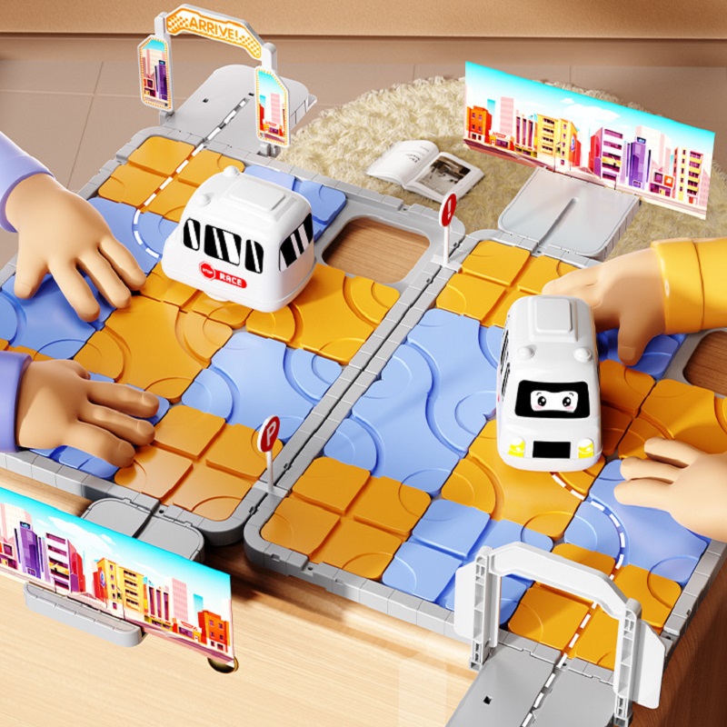 DIY City Adventure 3D Puzzle R - Board Game Race Track avaliação e preço