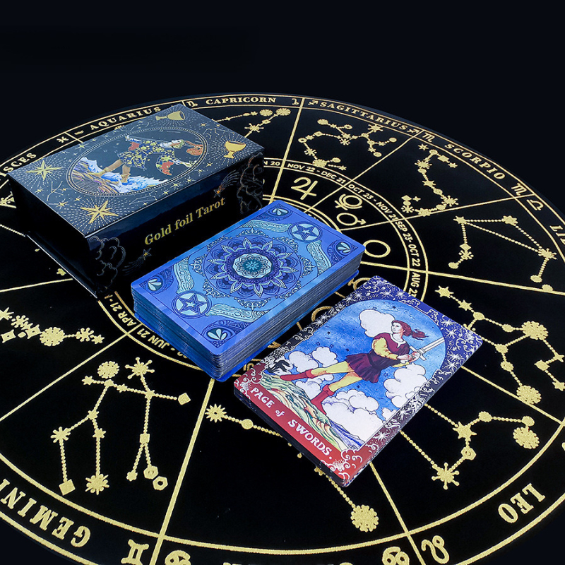 78pcs Blue Fairy Series Tarot  - Board Game Yearbook avaliação e preço