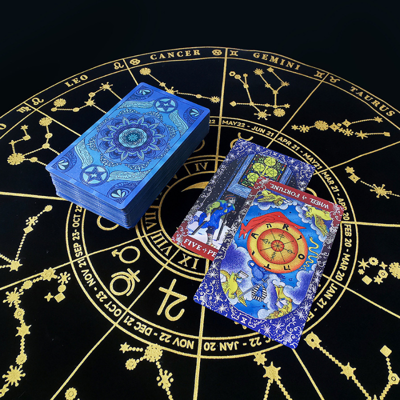 78pcs Blue Fairy Series Tarot  - Board Game Yearbook avaliação e preço