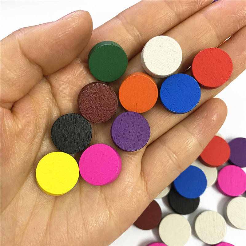 100pieces Diameter 15*5MM Wood - Board Game Dixit avaliação e preço
