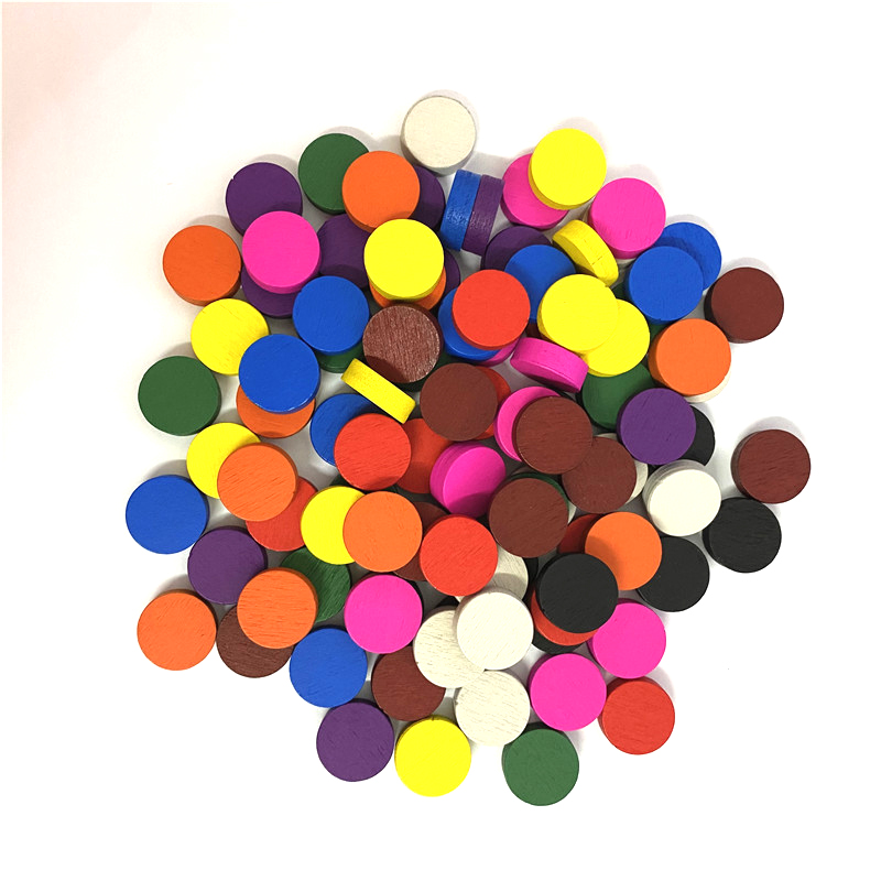 100pieces Diameter 15*5MM Wood - Board Game Dixit avaliação e preço