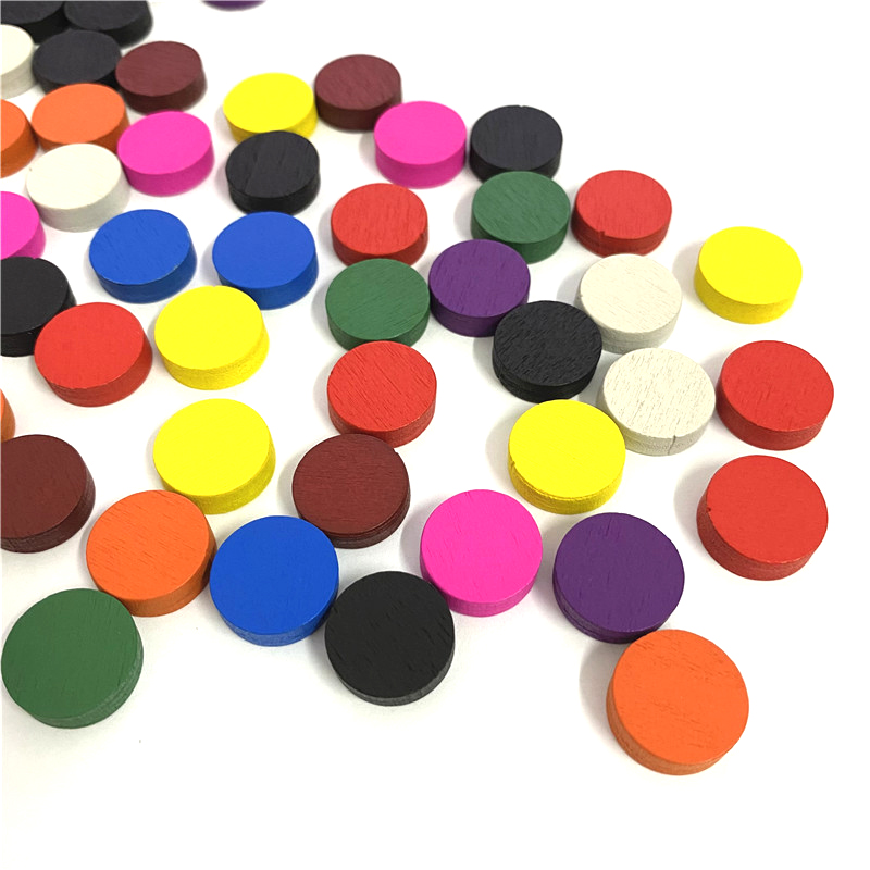 100pieces Diameter 15*5MM Wood - Board Game Dixit avaliação e preço