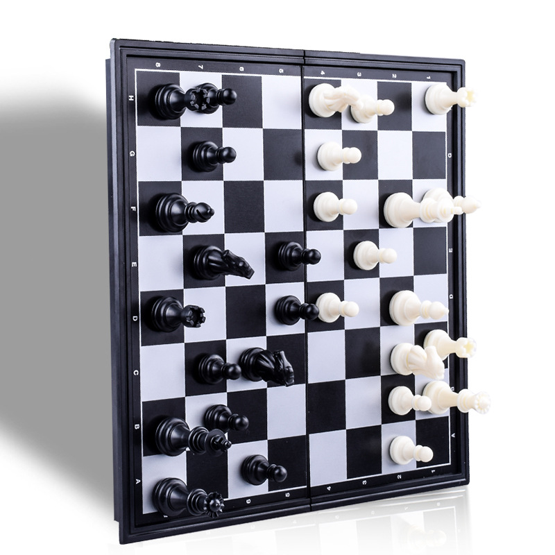 Foldable Magnetic Chess Checke - Board Game Yearbook avaliação e preço