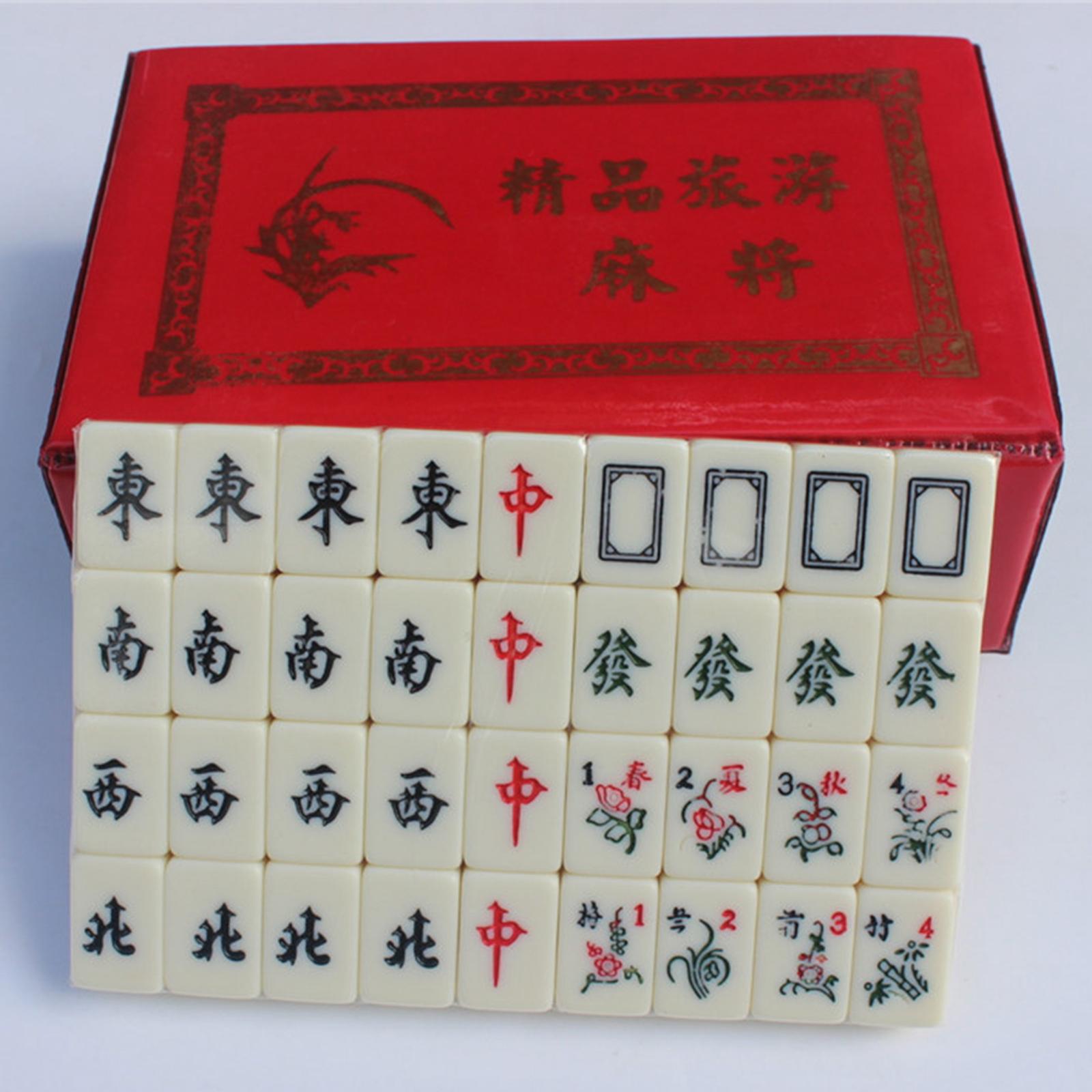 Portable Complete Mahjong Game - Board Game Dixit avaliação e preço