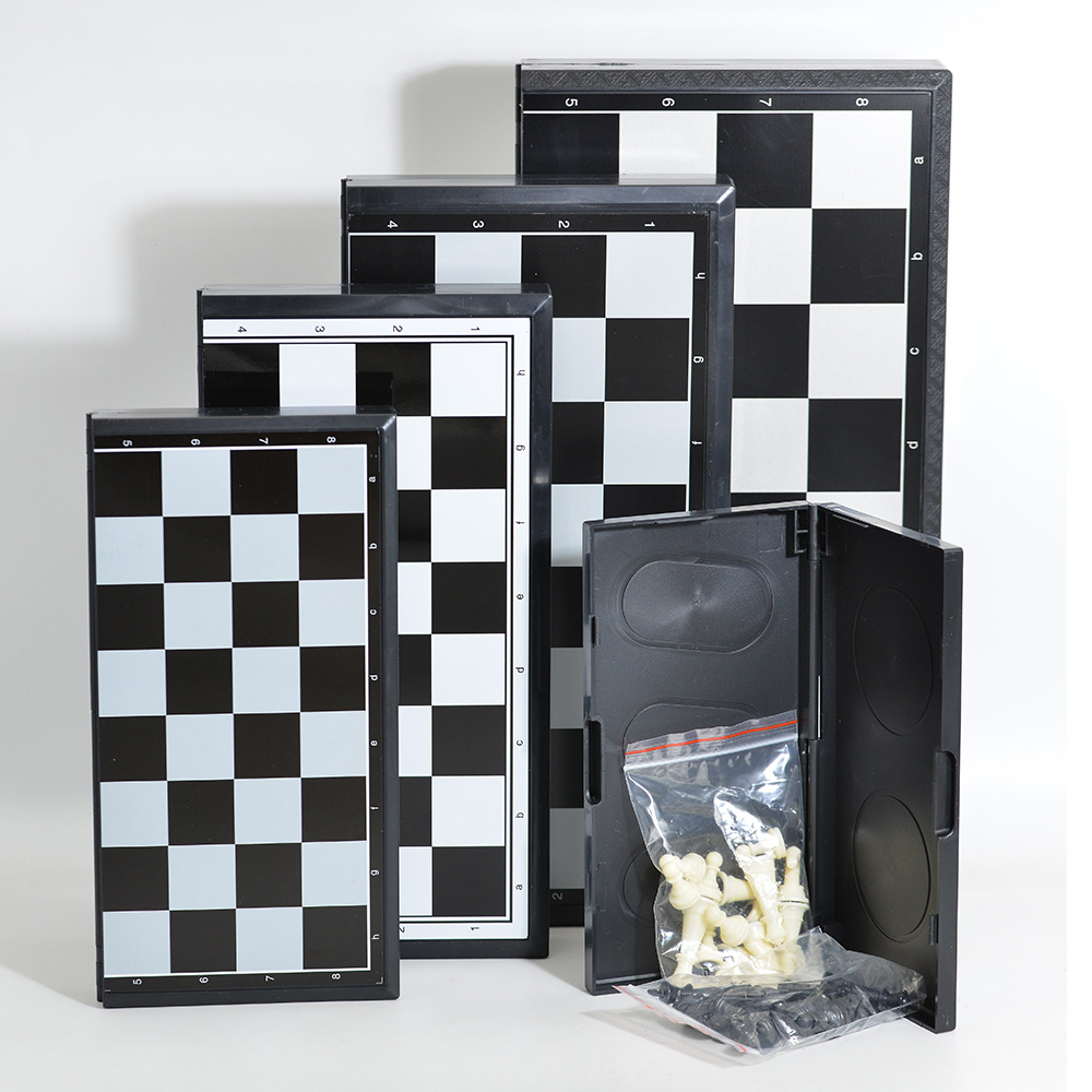 Folding Magnetic Chess Portabl - Board Game Yearbook avaliação e preço