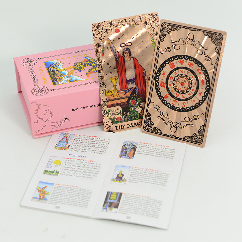 78PCs Classic Rose Gold Wait T - Board Game Yearbook avaliação e preço