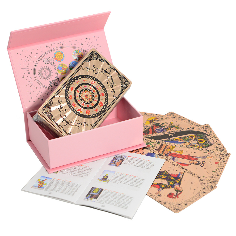 78PCs Classic Rose Gold Wait T - Board Game Yearbook avaliação e preço