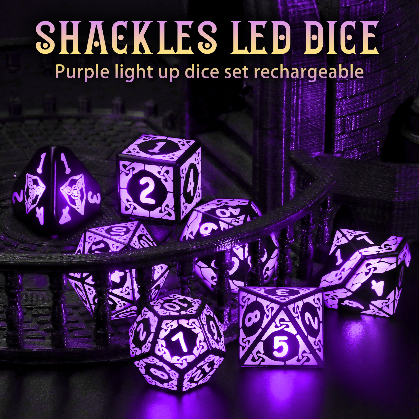 Light up Dice DND ，LED Dice Se - Board Game Pandemic avaliação e preço