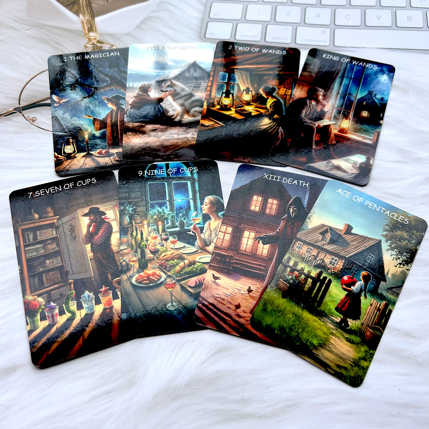 78PCS 70*120mm Tarot English P - Board Game Dixit avaliação e preço