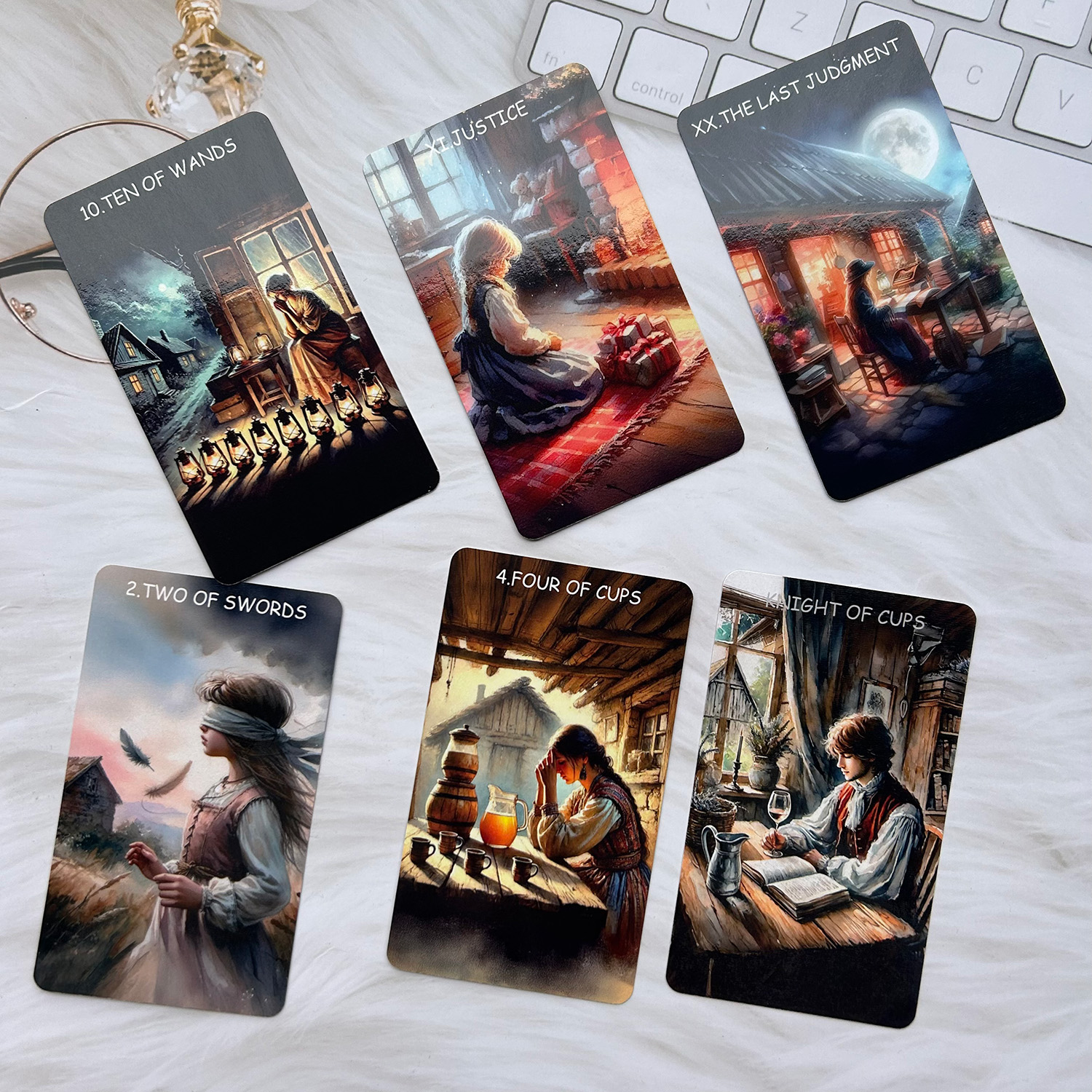 78PCS 70*120mm Tarot English P - Board Game Dixit avaliação e preço