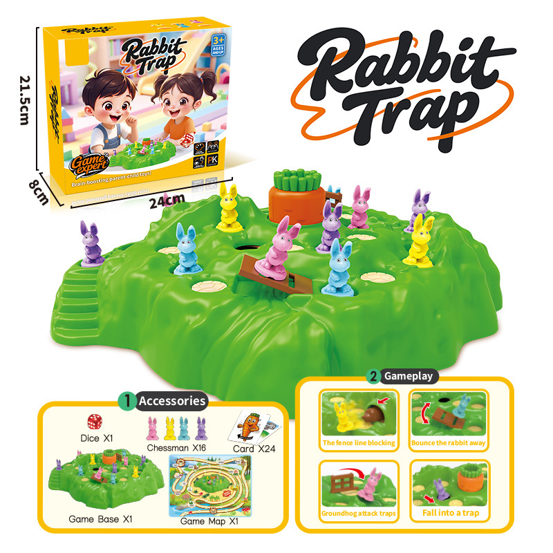 2026 Hot Sale Fun Toy Rabbit T - Board Game List avaliação e preço