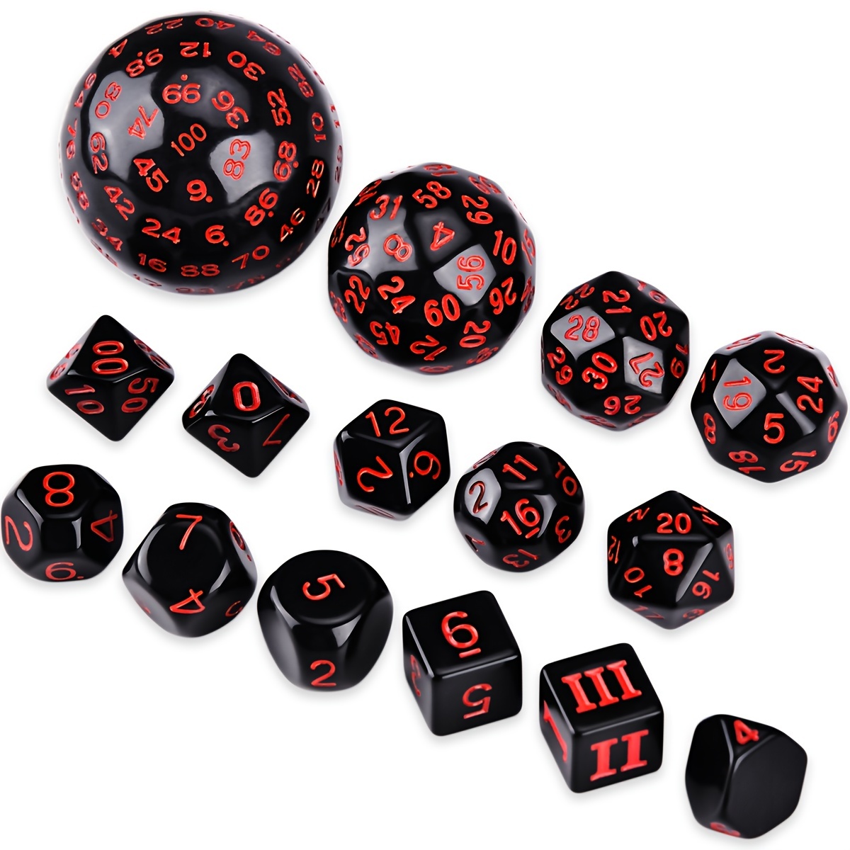 D3-D100 Black Base Polyhedral  - Board Game Pandemic avaliação e preço
