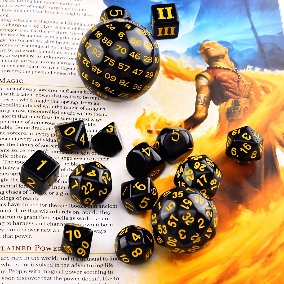 D3-D100 Black Base Polyhedral  - Board Game Pandemic avaliação e preço