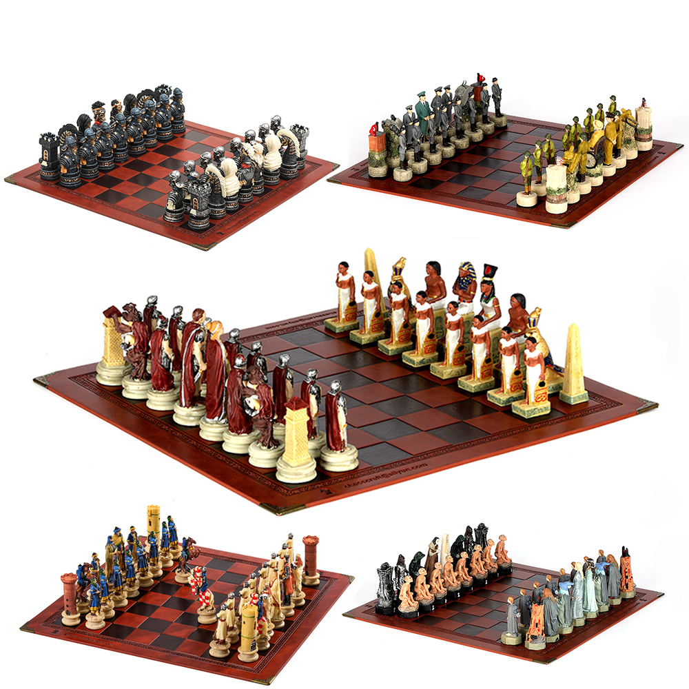 Role Theme Chess Set - Resin M - Yearbook Board Game Theme avaliação e preço