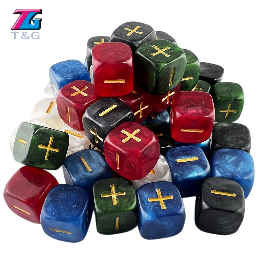 Dice-6-Sided 10pcs Marbled Eff - Board Game Dixit avaliação e preço
