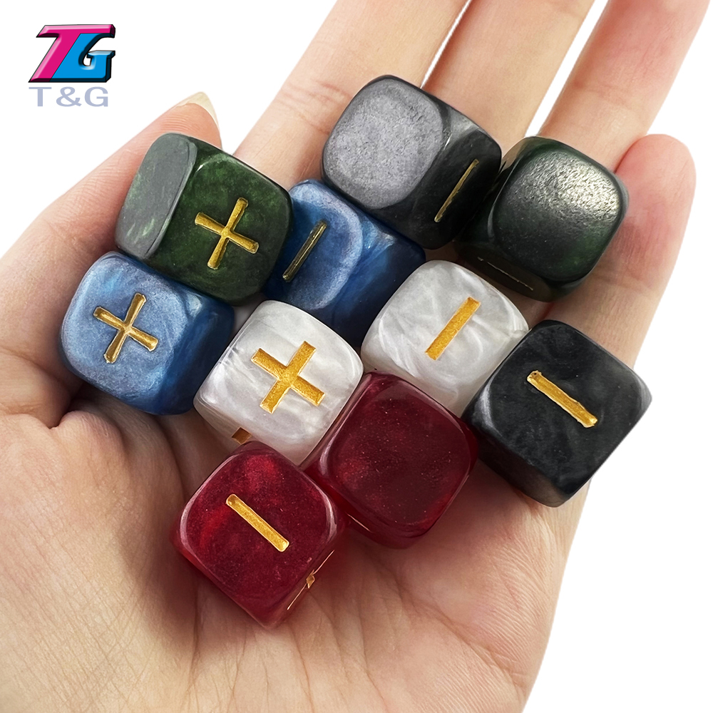 Dice-6-Sided 10pcs Marbled Eff - Board Game Dixit avaliação e preço