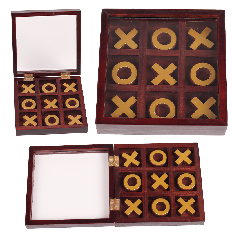 Funny Tic Tac Toe Chessboard F - Board Game Yearbook avaliação e preço