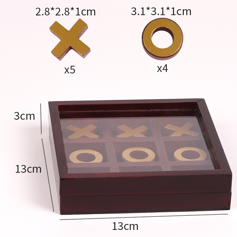 Funny Tic Tac Toe Chessboard F - Board Game Yearbook avaliação e preço