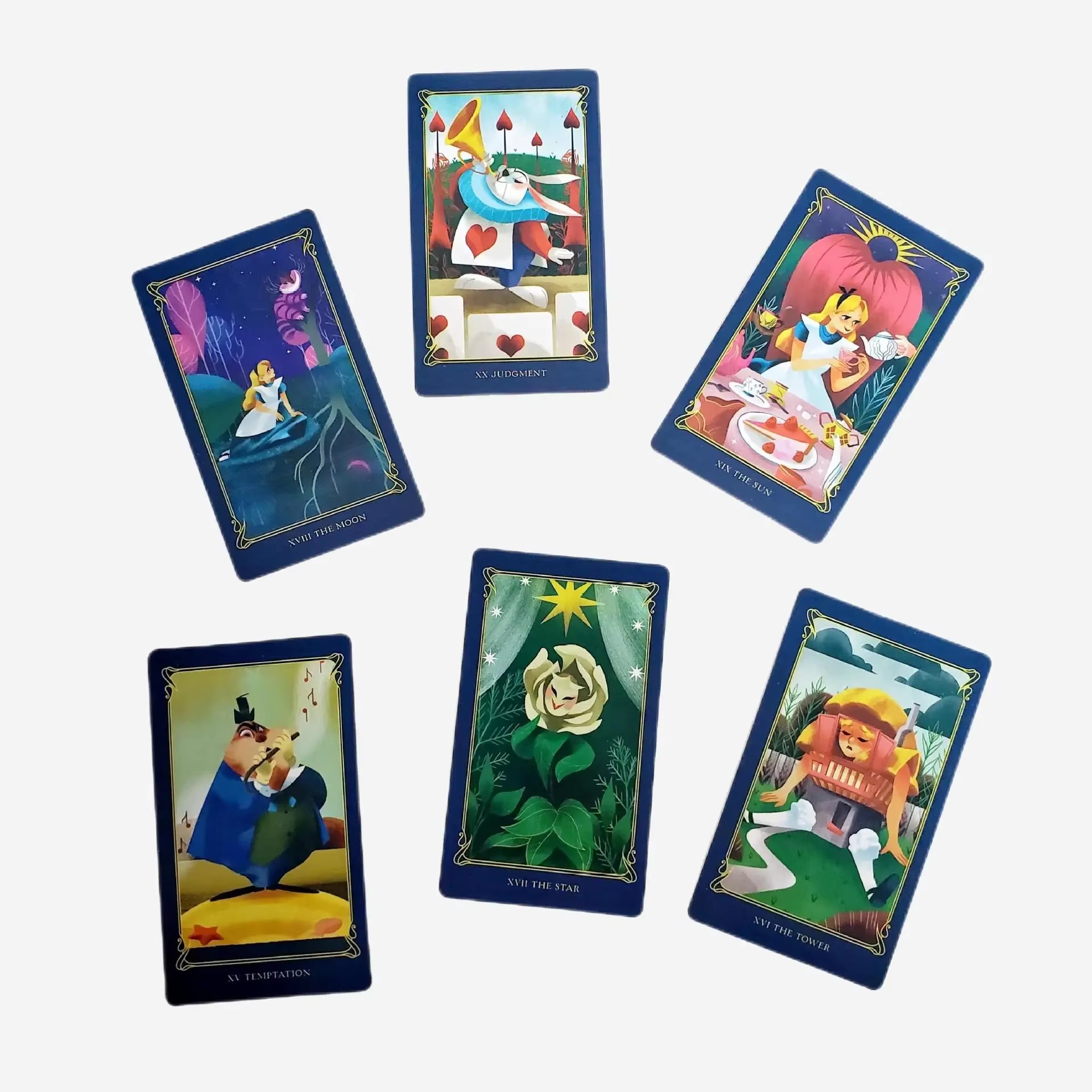 Alice in Wonderland Tarot Deck - Board Game Dixit avaliação e preço