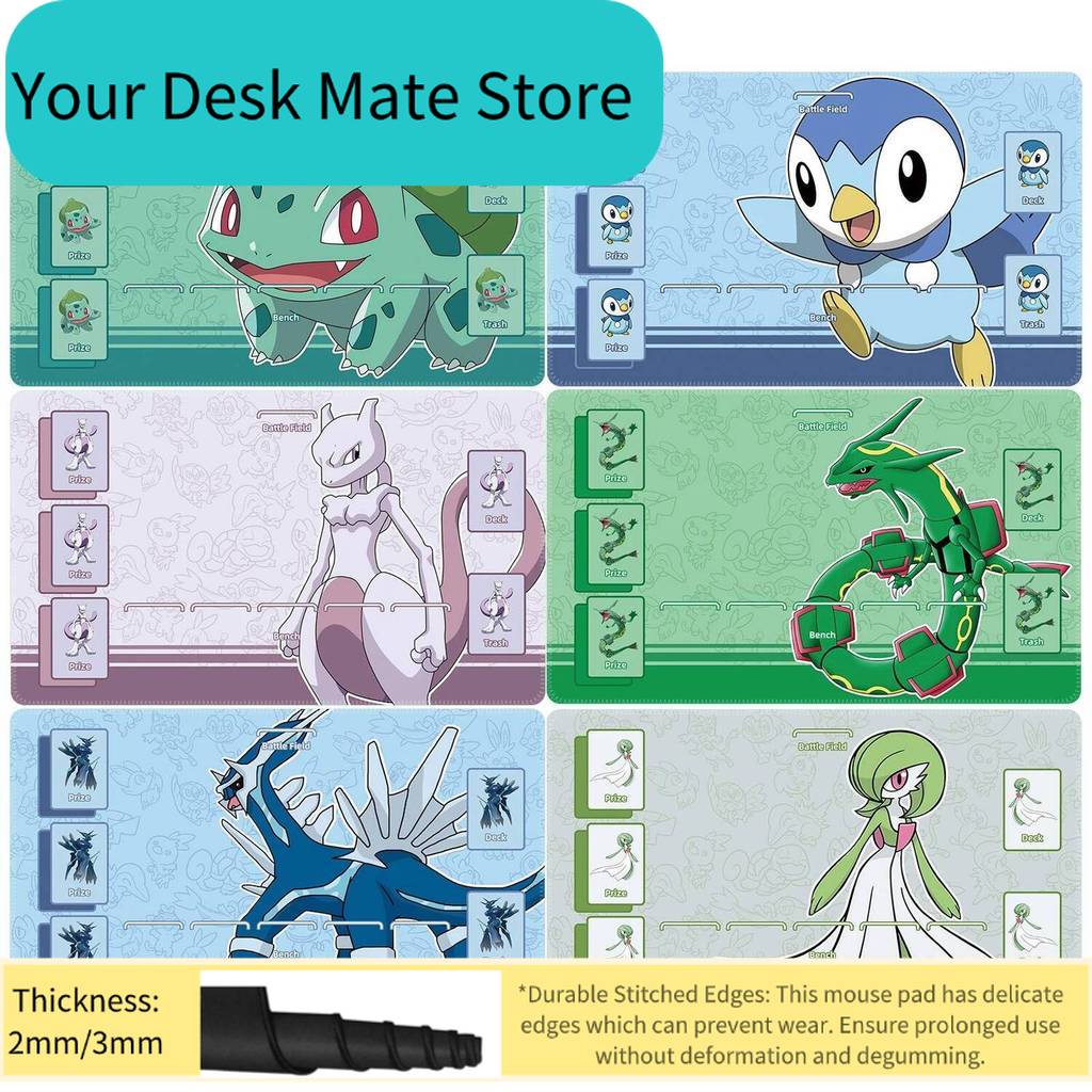 600X350X2Mm Diy Ptcg Bulbasaur - Board Game List avaliação e preço