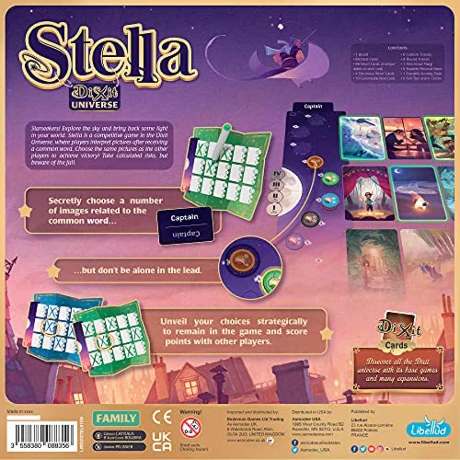 Stella: Dixit Universe Board G - Board Game Dixit avaliação e preço