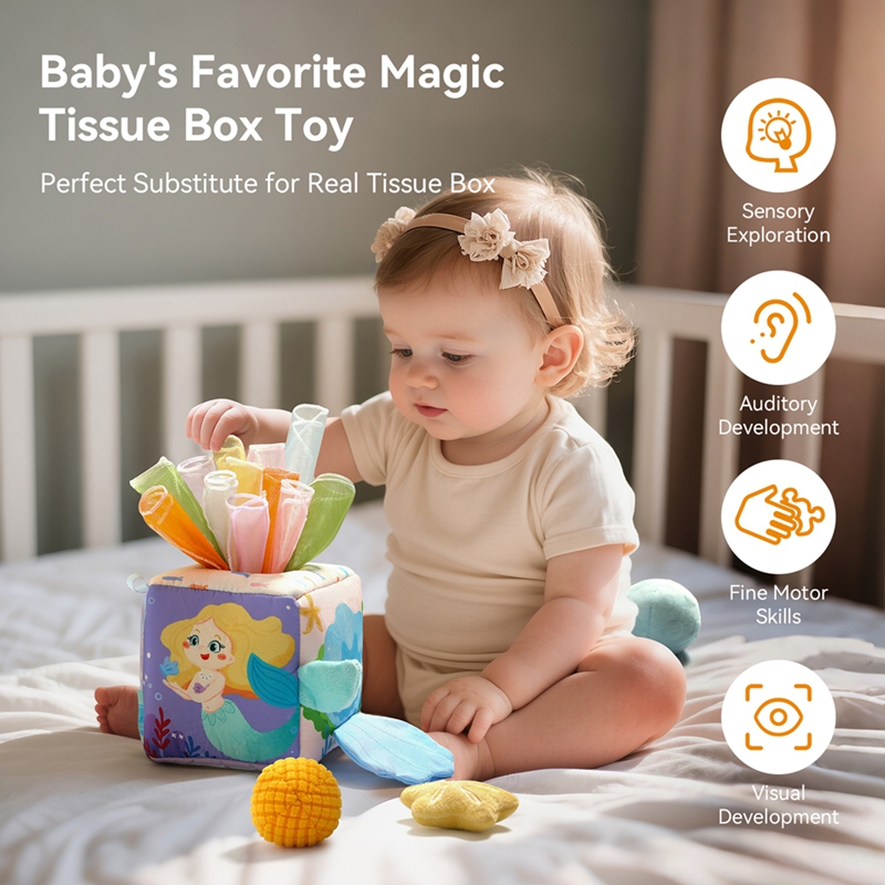 Baby Montessori Toy cotton Mag - Board Game Box avaliação e preço