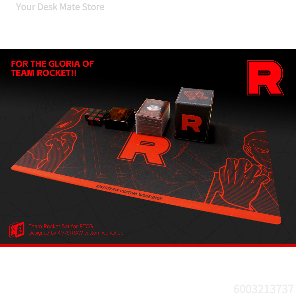 580X300X2Mm Diy Ptcg Giovanni  - Board Game List avaliação e preço