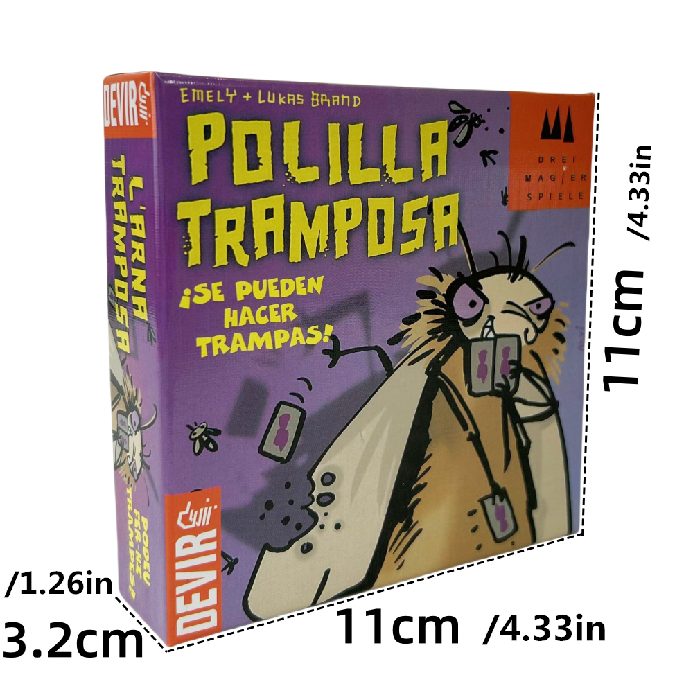 Mogel Motte Polilla Cards Boar - Board Game Wingspan avaliação e preço