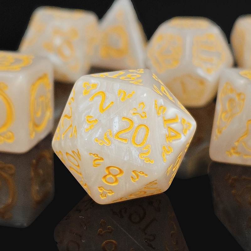 7pcs DND Dice 7Pcs/set Dragon  - Board Game Pandemic avaliação e preço