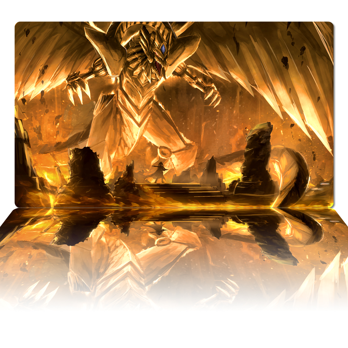 YuGiOh Playmat The Winged Drag - Board Game Zone avaliação e preço