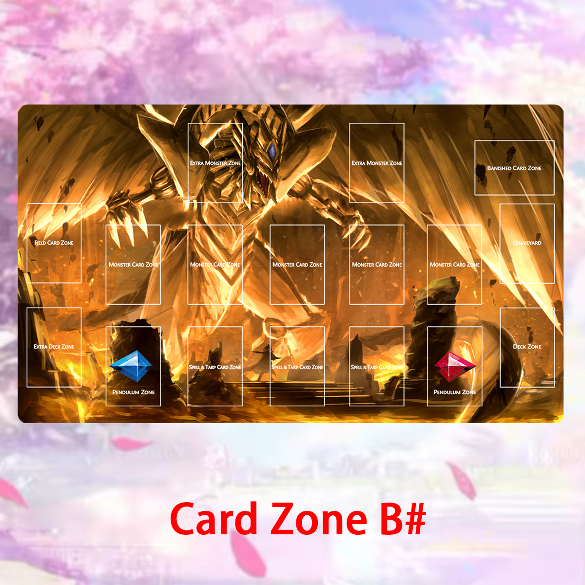 YuGiOh Playmat The Winged Drag - Board Game Zone avaliação e preço
