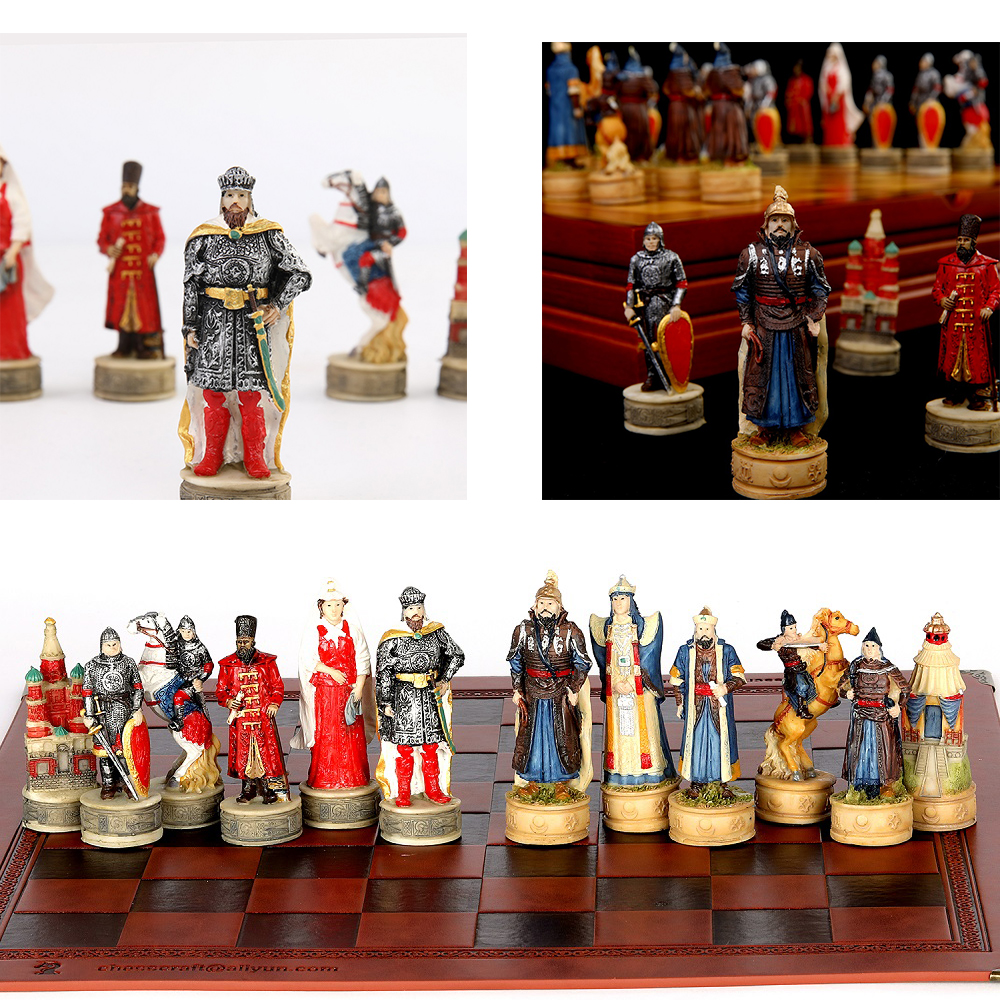 Entertainment Puzzle Chess Set - Yearbook Board Game Theme avaliação e preço