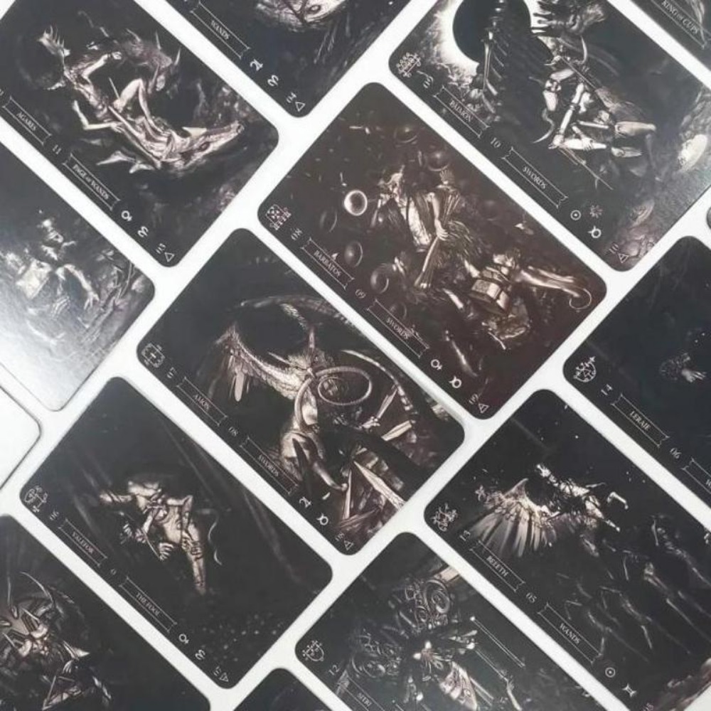 10.3*6cm Tarot Goetia Tarot In - Board Game List avaliação e preço