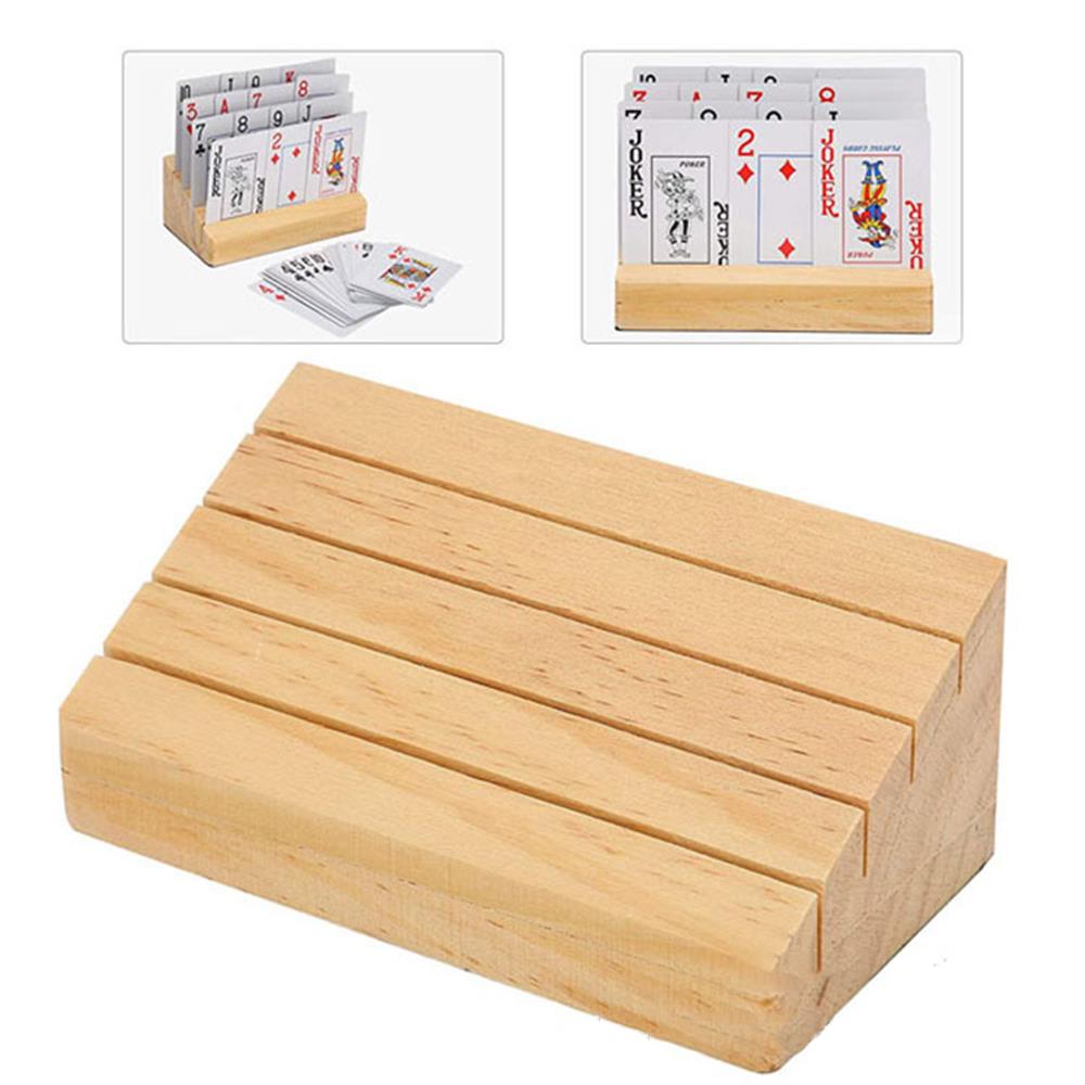 Hands-Free Wooden Playing Card - Board Game Yearbook avaliação e preço